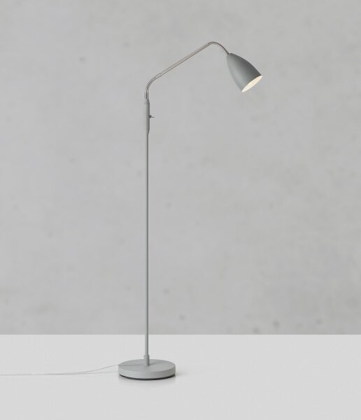 Markslöjd 108888 - LED stmievateľná stojacia lampa PATRO LED/4,9W/230V šedá