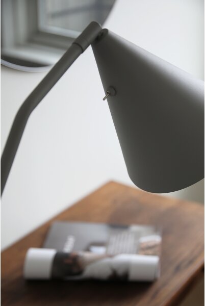 Markslöjd 108891 - LED stmievateľná stojacia lampa FUNIL LED/4,9W/230V sivá