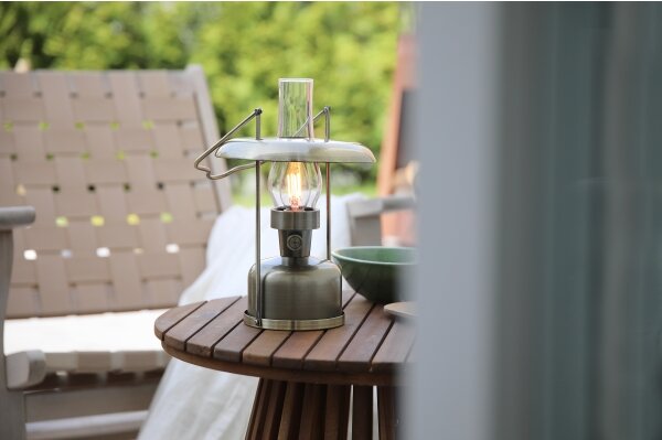 Markslöjd 108894-LED Stmievateľná nabíjacia lampa FANOS LED/2,5W/3,7V 4000 mAh IP44 mosadz