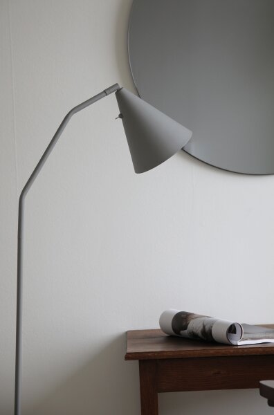Markslöjd 108891 - LED stmievateľná stojacia lampa FUNIL LED/4,9W/230V sivá