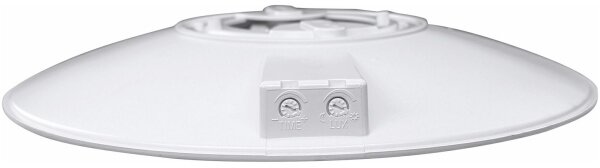 LED vonkajšie stropné svietidlo s pohybovým senzorom VISTA LED/15W/230V pr. 26 cm IP54 biela