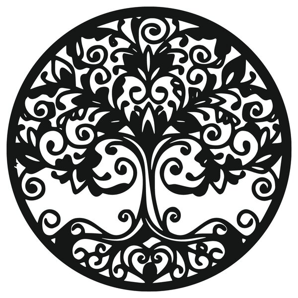 KMDESING | Strom života - Dekorácia z dreva Orientalis