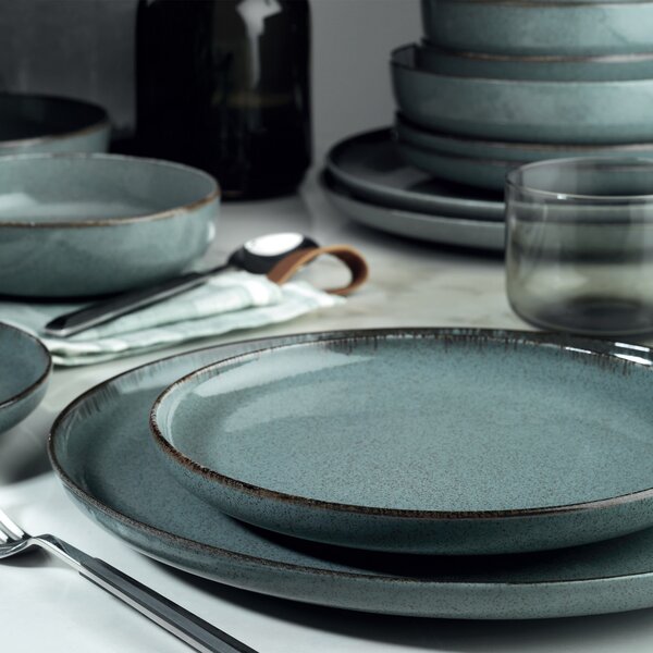 ASIR Porcelánová jedálenská súprava 24 ks POPPY blue