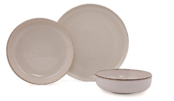 ASIR Porcelánová jedálenská súprava (12 kusov) béžová