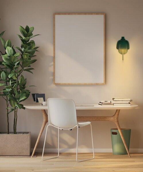 Osram - Nástenné svietidlo DECOR COROLLE 1xG9/20W/230V zelené