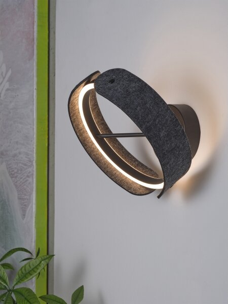 Osram - LED Nástenné svietidlo DECOR CURVE LED/20W/230V sivé
