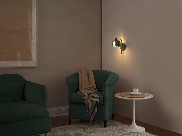 Osram - Nástenné svietidlo DECOR COROLLE 1xG9/20W/230V zelené