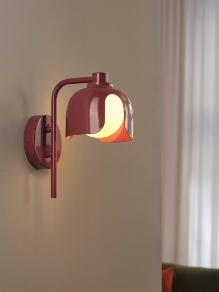 Osram - Nástenné svietidlo DECOR COROLLE 1xG9/20W/230V červené