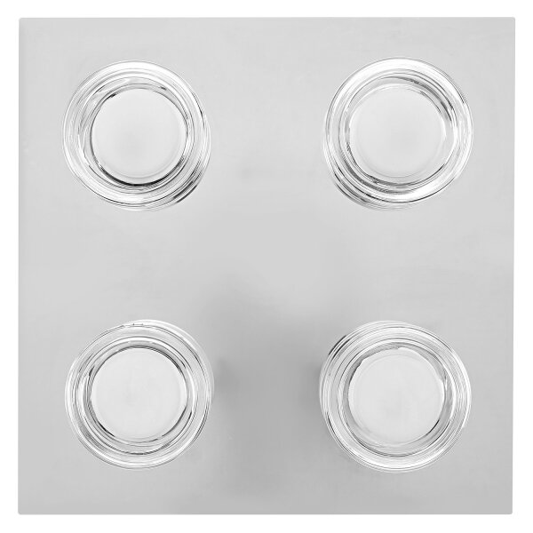 Osram - LED Kúpeľňové stropné svietidlo ORBIS FLAME 4xLED/5,5W/230V IP44 chróm