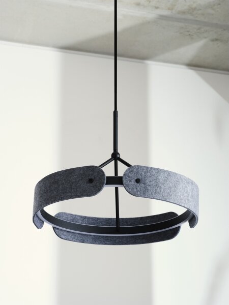 Osram - LED luster na lanku DECOR CURVE LED/33W/230V sivá