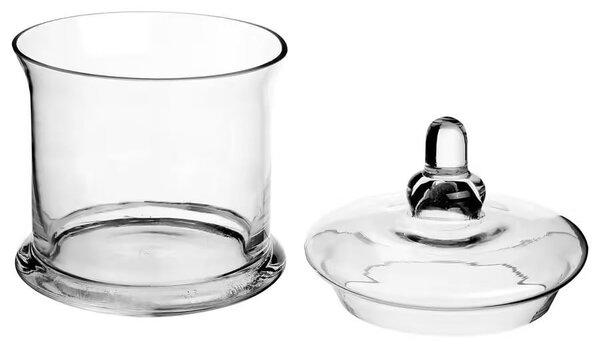 Sklenená nádoba na potraviny Clear Biscuits 1l