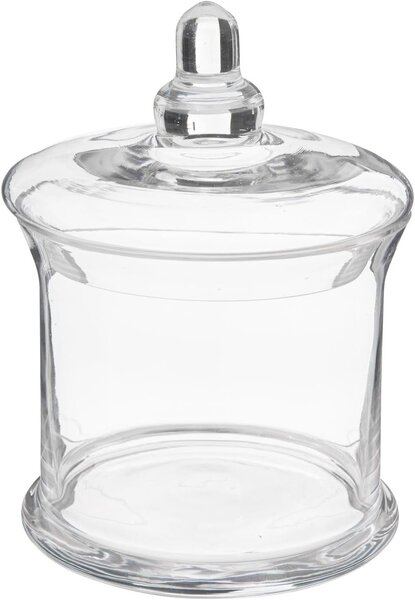 Sklenená nádoba na potraviny Clear Biscuits 1l