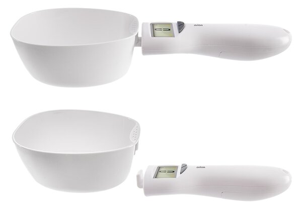 Kuchynská váha digitálna s miskou a rukoväťou 1 kg