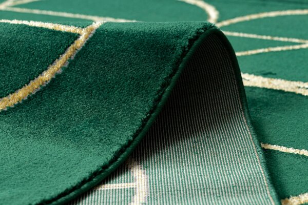 Dywany Łuszczów , Kusový koberec Emerald 1010 green and gold, 80x150, zelená, kancelária