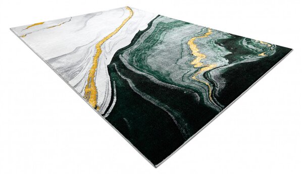 Dywany Łuszczów , Kusový koberec Emerald 1017 green and gold, 120x170, zelená, kancelária