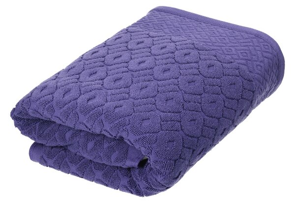 Uterák Lattice 50x90 cm deep violet