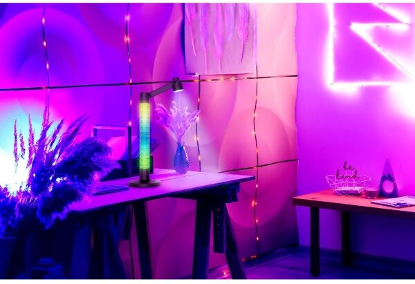 Retlux - LED RGBW Stmievateľná stolná lampa LED/10W/5V 2700-6000K Wi-Fi Tuya + DO
