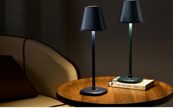 Retlux - LED Stmievateľná nabíjacia stolná lampa LED/3W/1800 mAh tmavomodrá