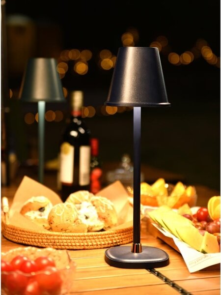 Retlux - LED Stmievateľná nabíjacia stolná lampa LED/3W/1800 mAh tmavomodrá