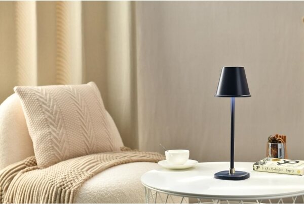 Retlux - LED Stmievateľná nabíjacia stolná lampa LED/3W/1800 mAh tmavomodrá