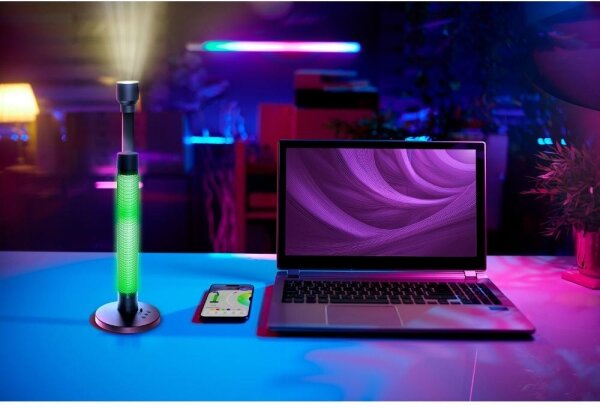 Retlux - LED RGBW Stmievateľná stolná lampa LED/10W/5V 2700-6000K Wi-Fi Tuya + DO