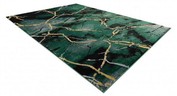 Dywany Łuszczów , Kusový koberec Emerald 1018 green and gold, 120x170, zelená, kancelária
