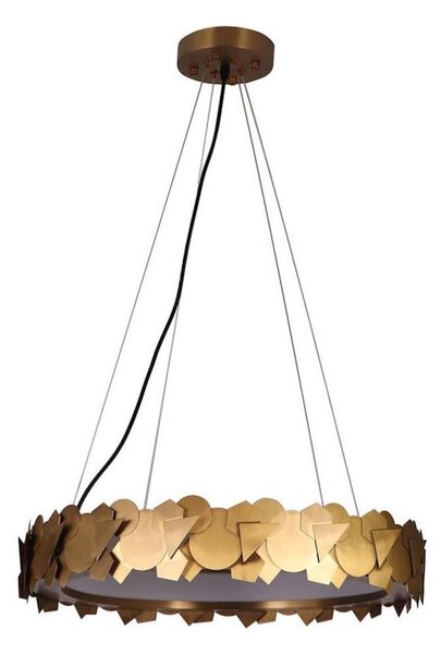 LED Luster na lanku SOHO GOLD LED/24W/230V