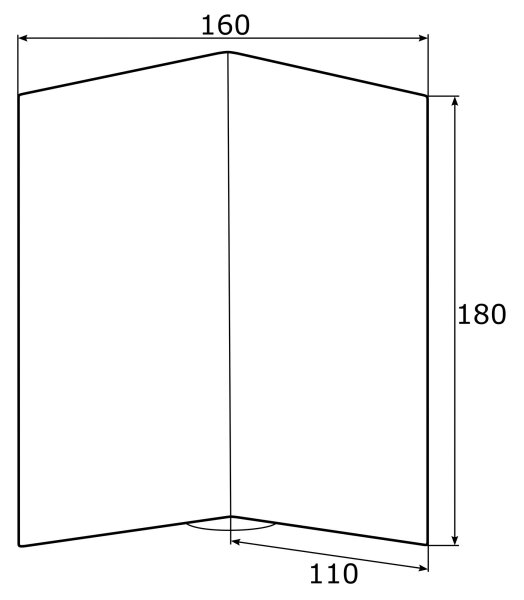 Argon 0914 - Nástenné svietidlo SKIATOS 2xGU10/5W/230V čierna
