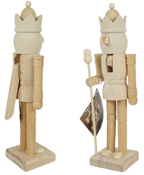 Drevený luskáčik NUTCRACKER 25,5 cm - viac variantov