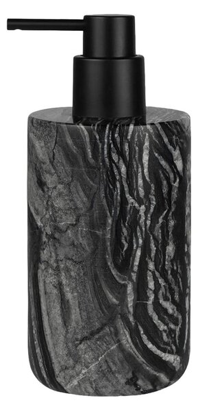 Čierny mramorový dávkovač mydla 0.2 l Marble – Mette Ditmer Denmark