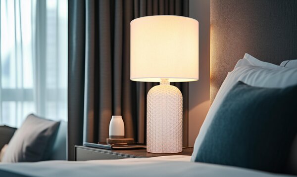 STOLNÁ LAMPA, 26,5/50 cm Globo - Interiérové svietidlá