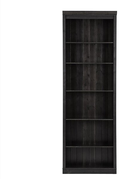 REGÁL, farba borovice, tmavohnedá, borovica, 74/223/37 cm Livetastic - Online Only drobný nábytok, Online Only