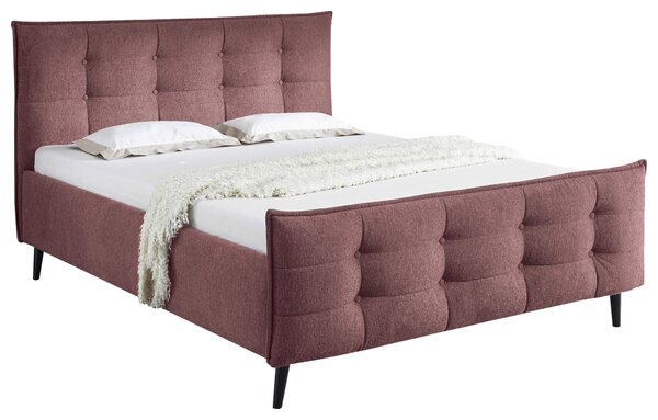 ČALÚNENÁ POSTEĽ, 180/200 cm, baklažánová MID.YOU - Online Only spálne, Online Only