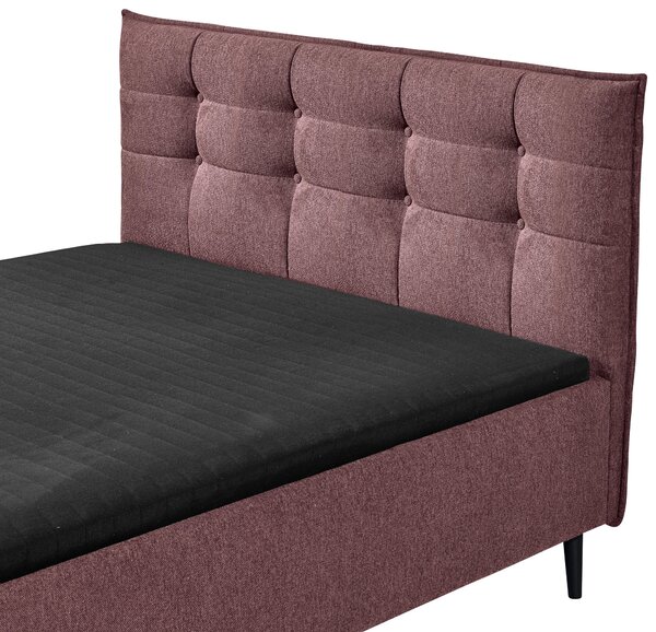 ČALÚNENÁ POSTEĽ, 180/200 cm, baklažánová MID.YOU - Online Only spálne, Online Only