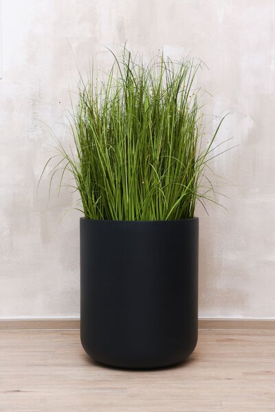 Kvetináč CHICO, sklolaminát, priemer 50 cm, antracit