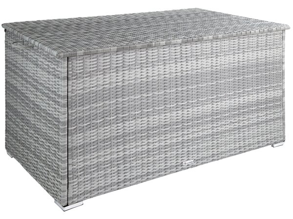 Tectake 404248 úložný box oslo 145x82,5x79,5cm - svetlo šedá