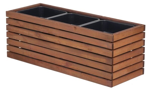 Homerzo Drevený terasový box 36x98x35 cm