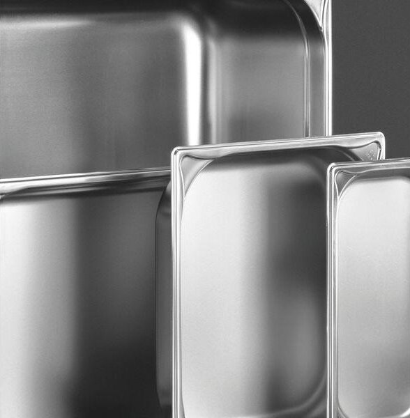 Gastro nádoba GN 1/2 265x325 mm, nerez, v=100 mm - Blanco