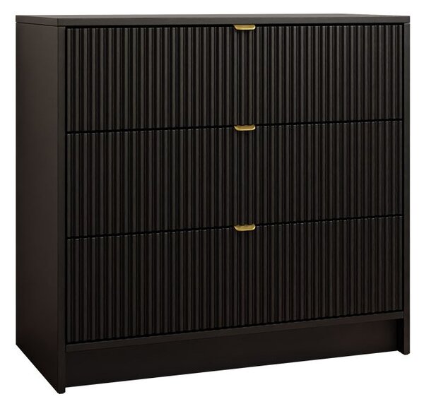 Mirjan24 Komoda Razimo 3SZ, Farby: Biely velvet 5903211293986