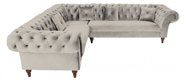 ROHOVÁ SEDAČKA CHESTERFIELD GREYSON 284 x 252 cm