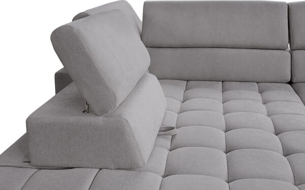 ROHOVÁ SEDAČKA, textil, hnedá Livetastic - Sedačky, Online Only