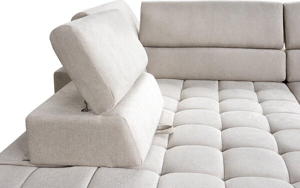 ROHOVÁ SEDAČKA, textil, krémová Livetastic - Sedačky, Online Only