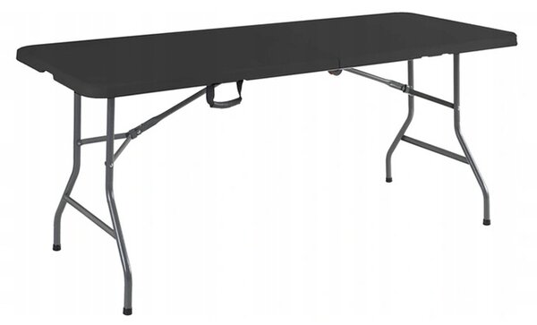 Skladací stôl 180 cm čierny | jaks