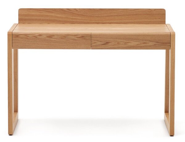Pracovný stôl s doskou v dekore jaseňového dreva 60x120 cm Arandu – Kave Home