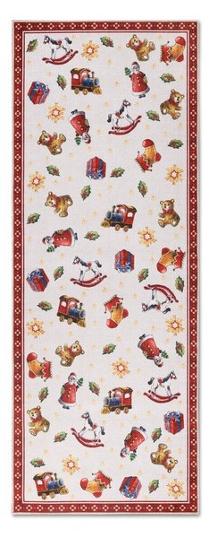 Červený behúň s vianočným motívom 80x200 cm Red Christmas – Villeroy&Boch