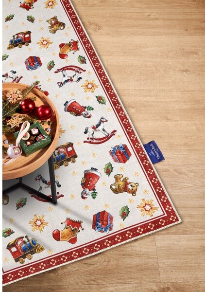 Červený behúň s vianočným motívom 80x200 cm Red Christmas – Villeroy&Boch