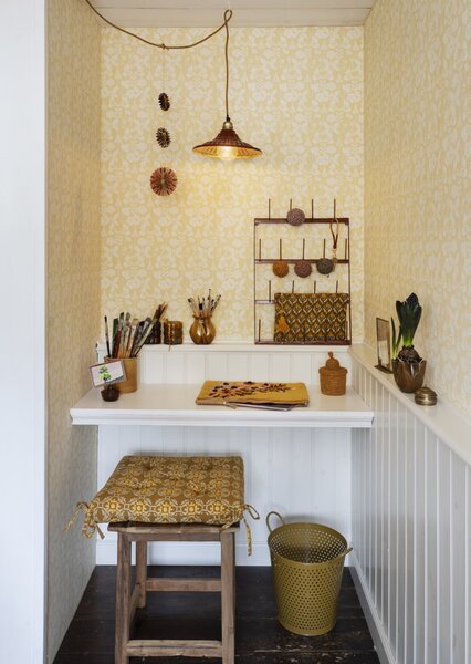 Stropná lampa Enamel Cherry