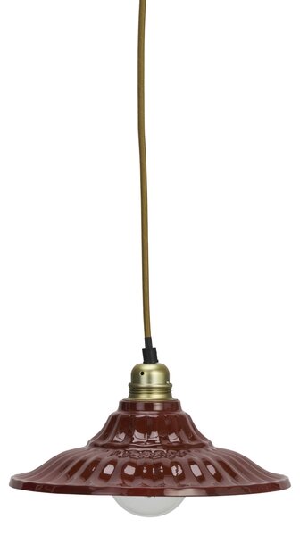 Stropná lampa Enamel Cherry