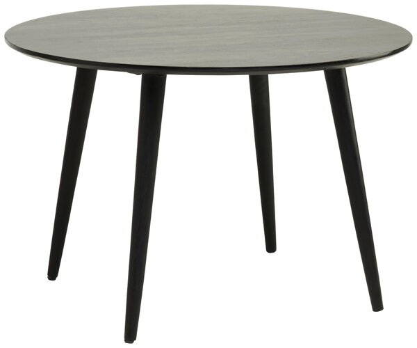 JEDÁLENSKÝ STÔL, akácia, čierna, 115/115/76 cm MID.YOU - Stoly, Online Only