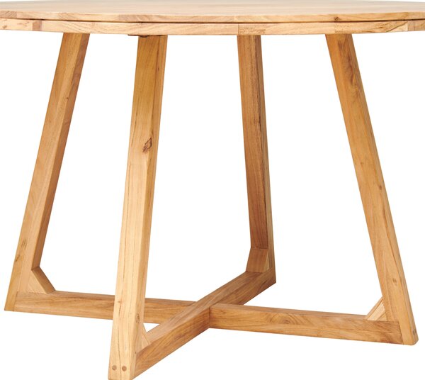 JEDÁLENSKÝ STÔL, akácia, farba akácie, 120/120/76 cm MID.YOU - Stoly, Online Only